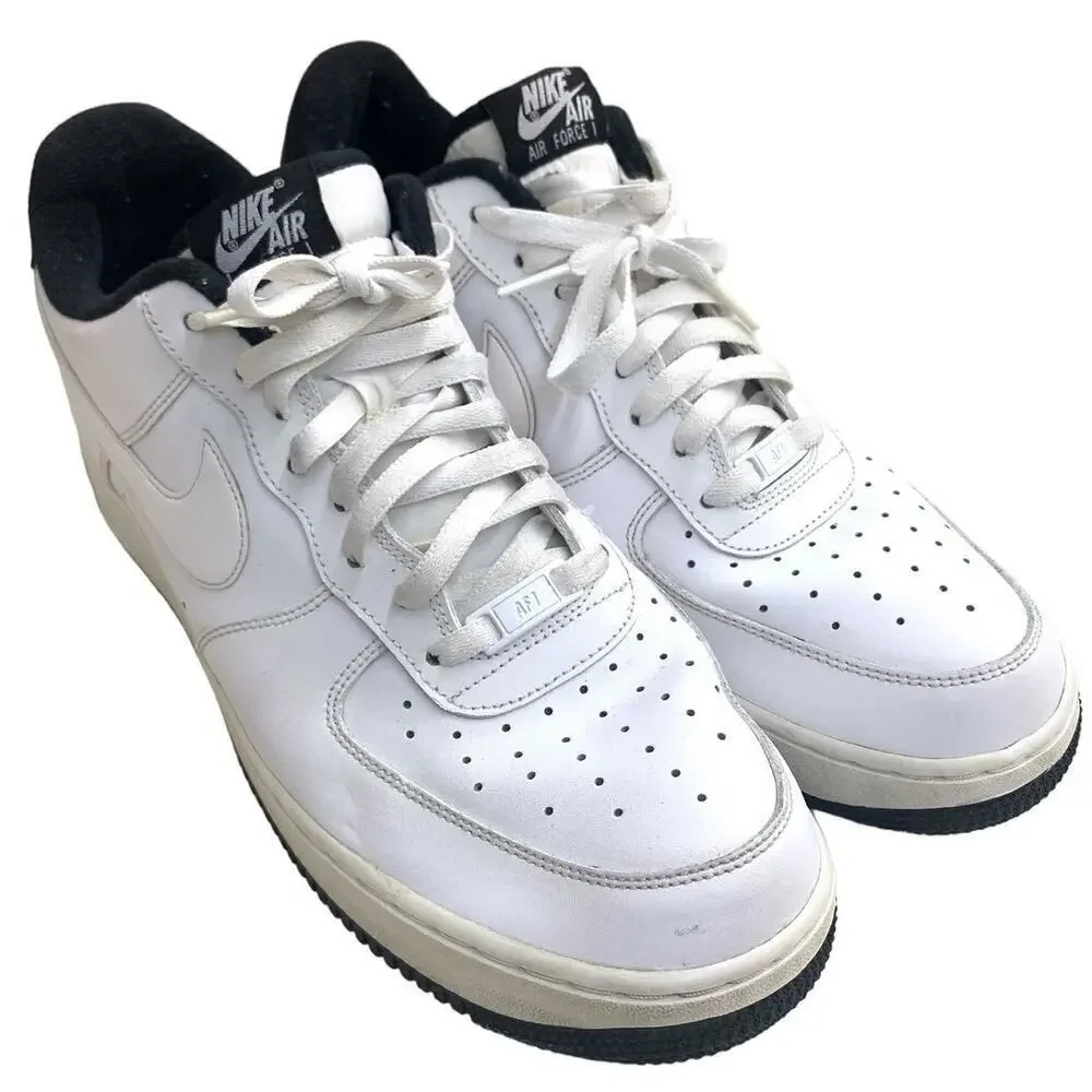 Nike Air Force 1 '07 Low White and Black‎ OG Size 12